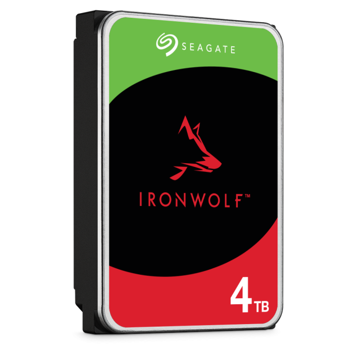 SEAGATE HDD NAS IronWolf 4TB (5400 rpm)