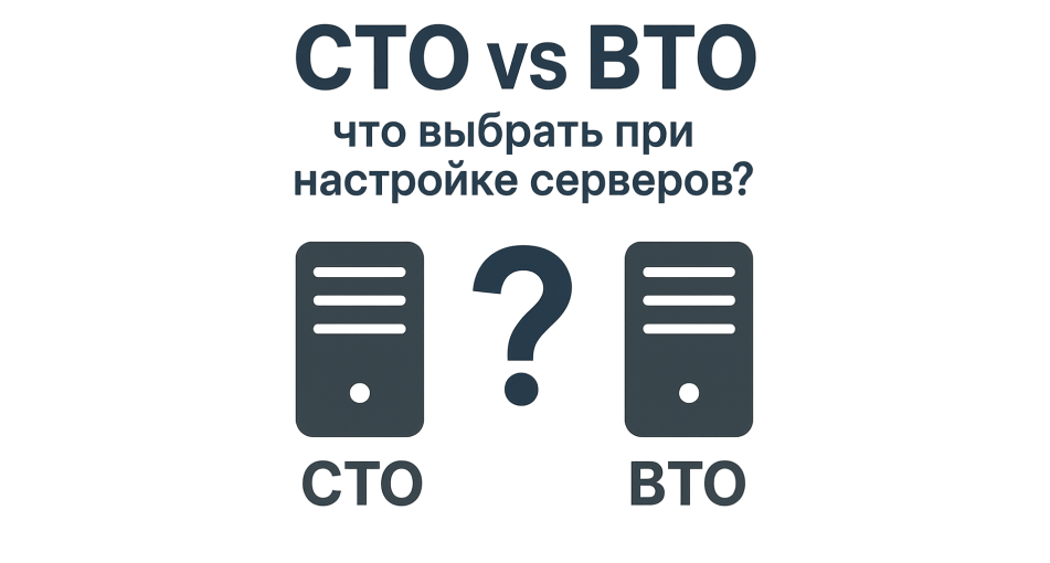 Серверы CTO и BTO: в чем разница