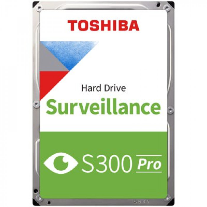 Жесткий диск для систем видеонаблюдения Toshiba S300 8ТВ 256 MB 