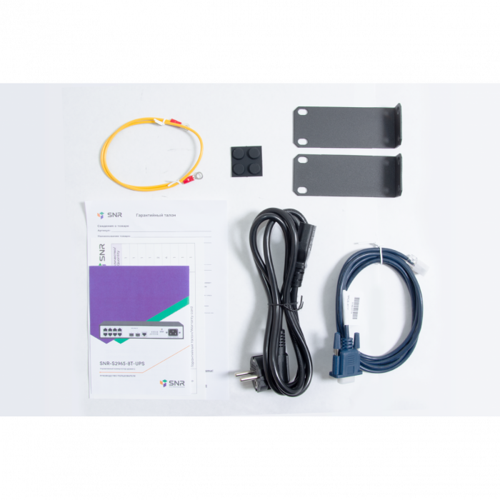 Управляемый коммутатор уровня 2 SNR-S2965-8T-UPS