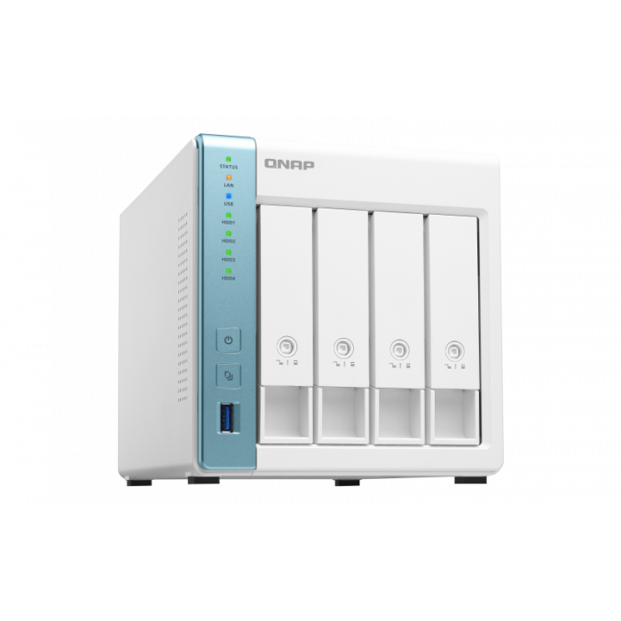 Сетевой RAID-накопитель Qnap D4 (Rev. B)