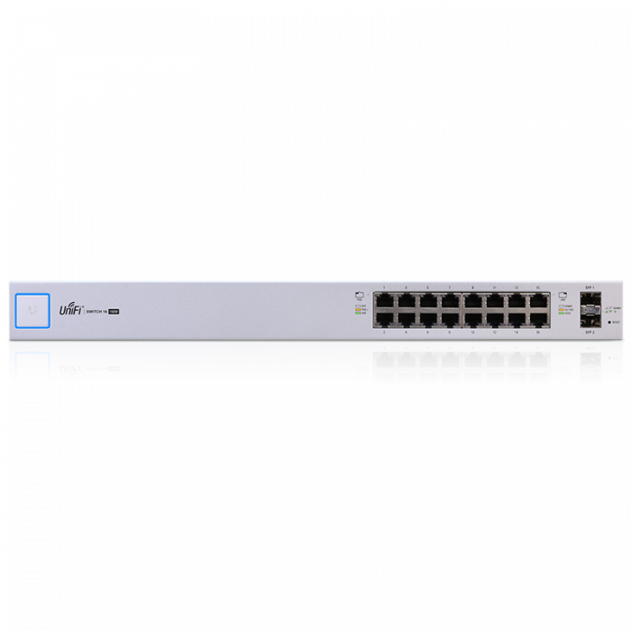Коммутатор Ubiquiti UniFi Switch PoE US-16-150W