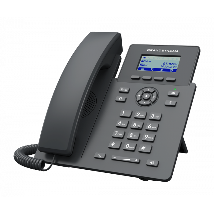 IP телефон Grandstream GRP2601P - (PoE, без БП). 2 SIP аккаунта, 2 линии, нет подсветки экрана