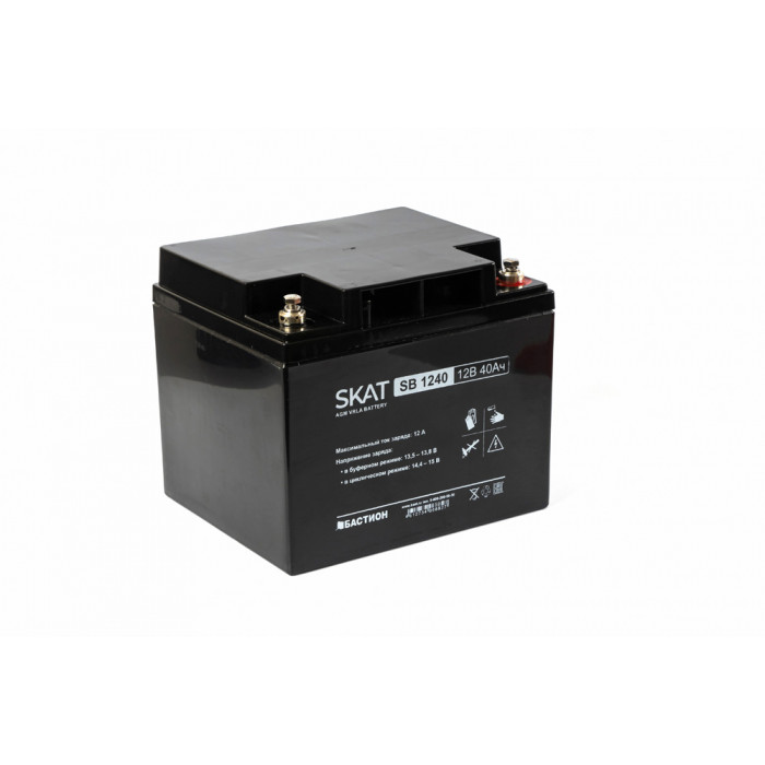 АККУМУЛЯТОР СВИНЦОВО-КИСЛОТНЫЙ SKAT SB 12В 26Ач
