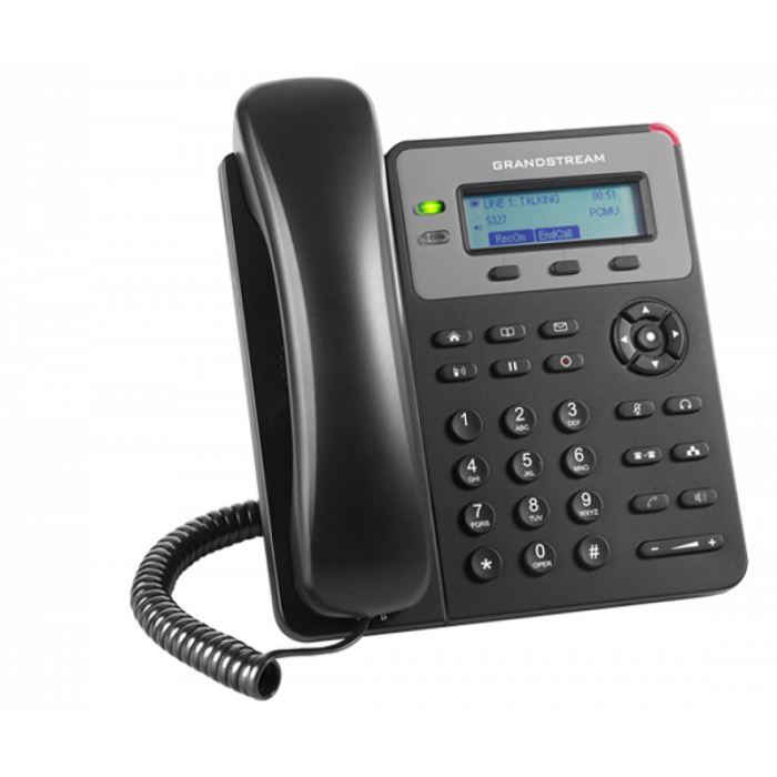 IP телефон Grandstream GXP1615 2 SIP аккаунта, 2 линии, нет подсветки экрана, PoE