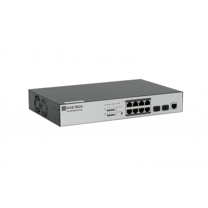 Управляемый PoE коммутатор уровня L2 PXT-S2780G-8T-POE