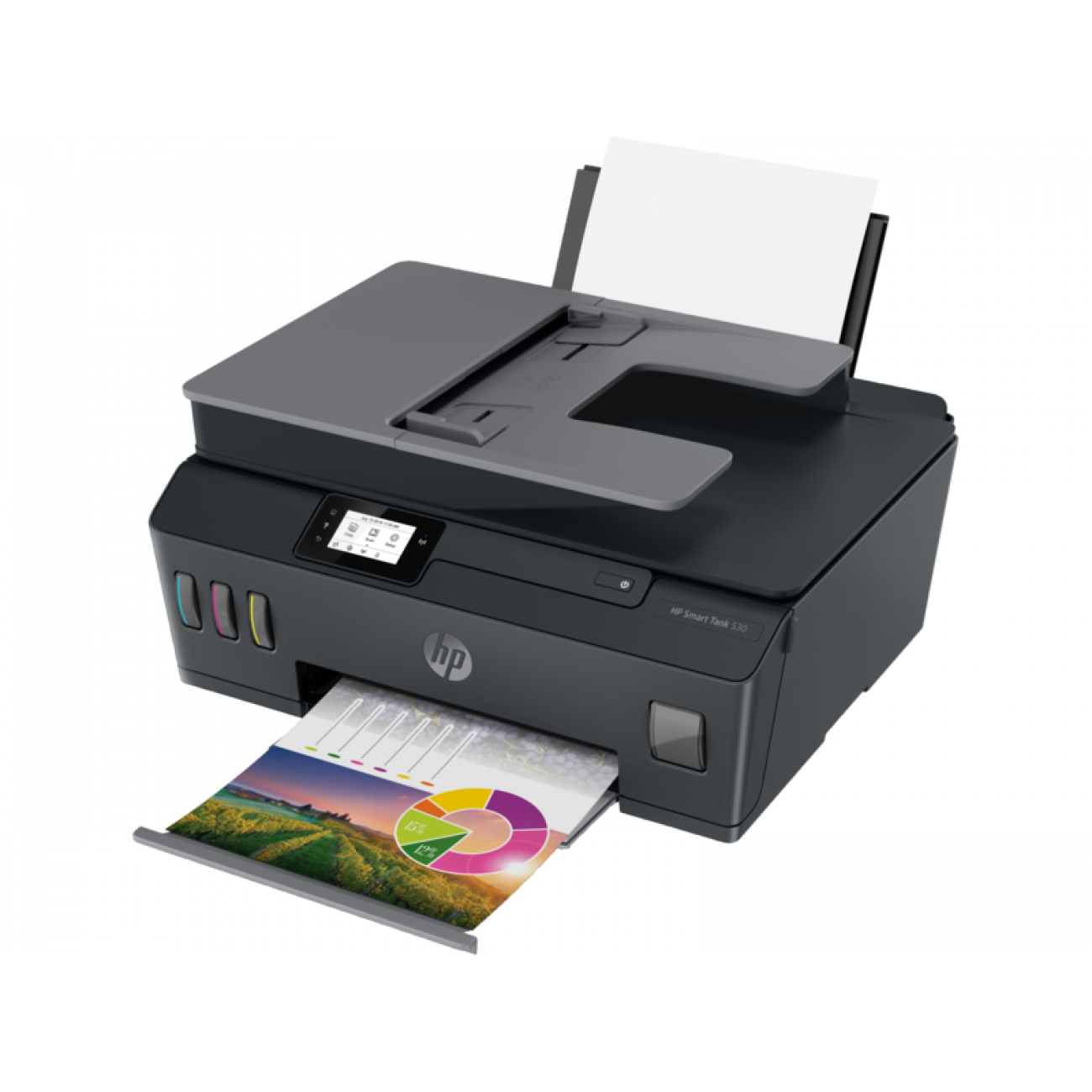 Cтруйный цветной МФУ HP Smart Tank 530 Wireless (4SB24A)