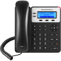 Grandstream GXP1625 - IP телефон. 2 SIP аккаунта, 2 линии, есть подсветка экрана, PoE