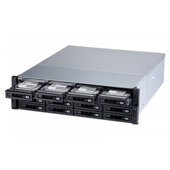 Сетевой RAID-накопитель TS-1683XU-RP-E2124-16G