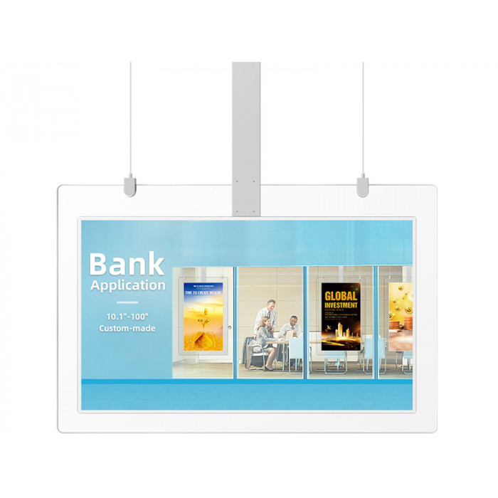 Двусторонний Горизонтальный подвесной LED экран 43?