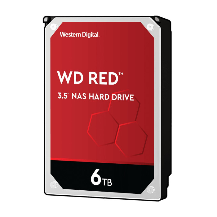 Жесткий диск WD 3.5" SATA 3.0 6TB 5400 256MB Red NAS
