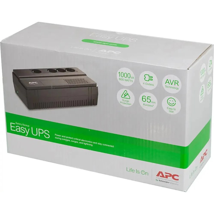 ИБП APC Easy-UPS BV650I-GR, 650ВA