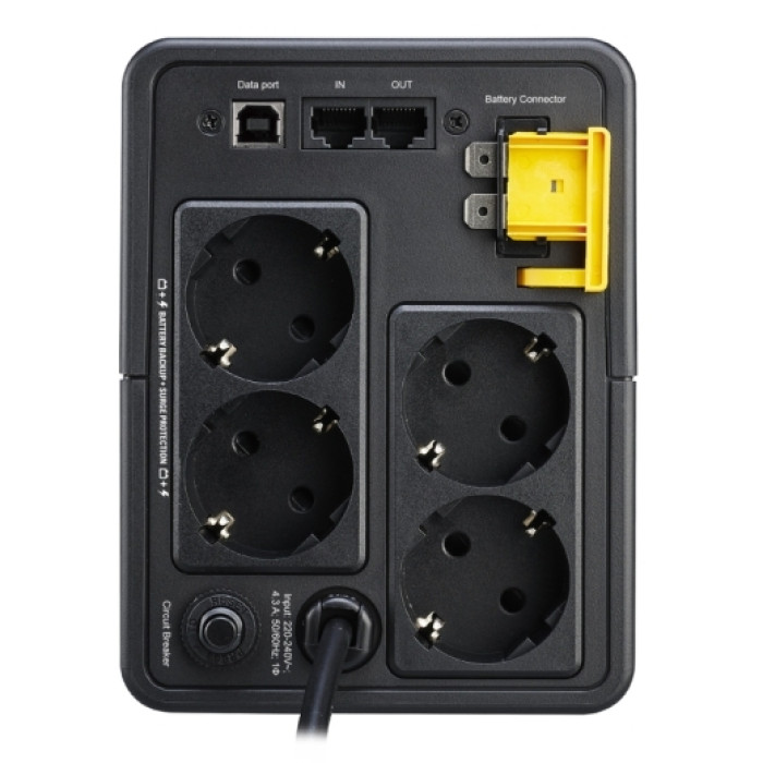 APC Back-UPS мощностью 1200ВA, 230В, AVR BX1200MI-GR