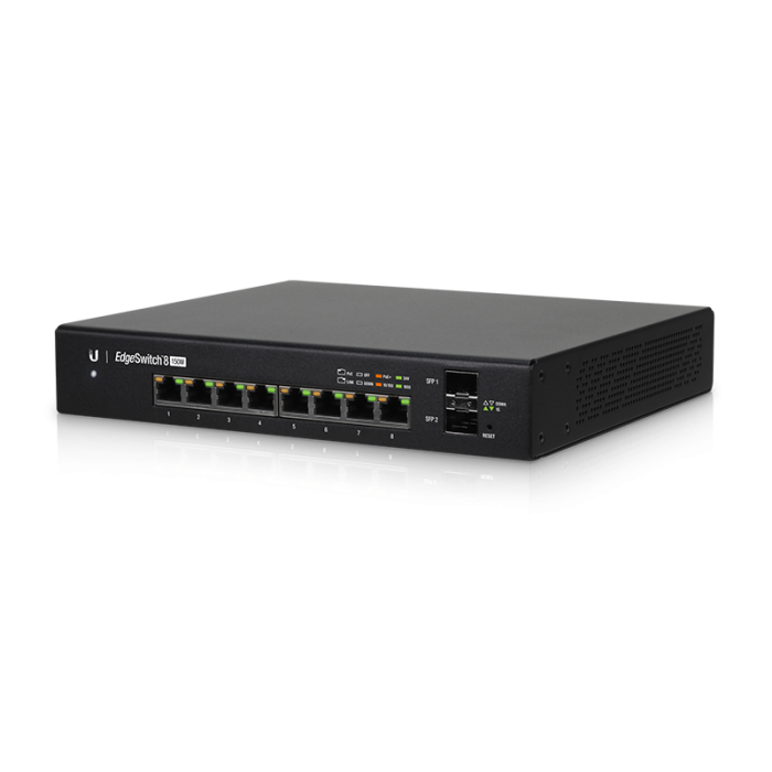 Коммутатор Ubiquiti EdgeSwitch 8-150W (ES-8-150W) PoE