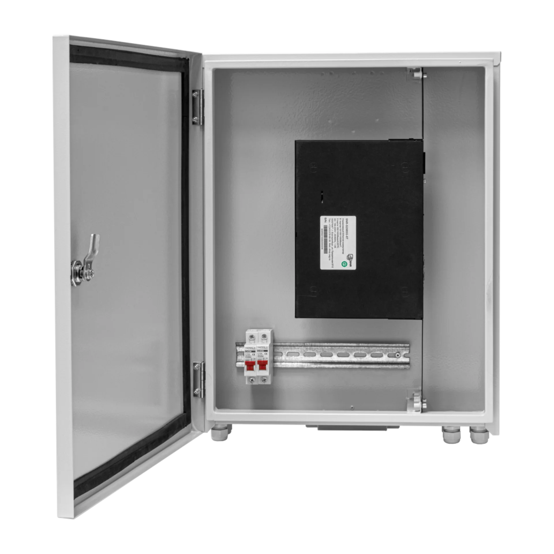 Шкаф уличный серии Real, 2U, 540х430х130, RAL7035