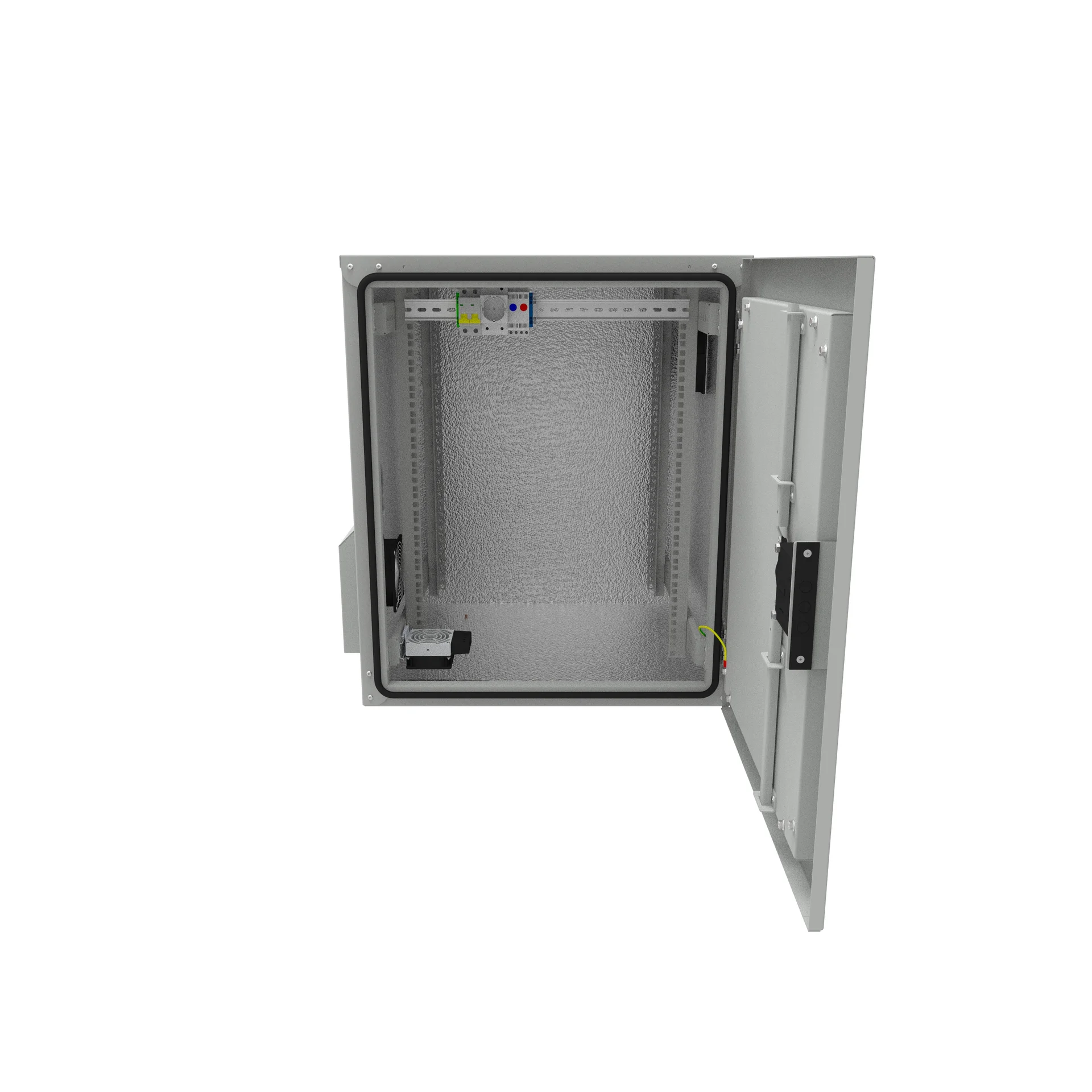 Шкаф уличный всепогодный 18U глубина 600мм (нагрев, охлаждение, контроль климата)