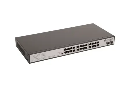 Неуправляемый PoE коммутатор Pixietech PXT-S1501-24TP-2S