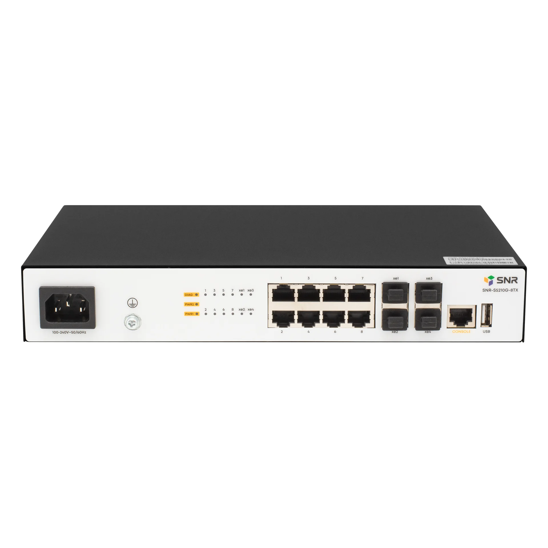 Управляемый коммутатор уровня 2+ SNR-S5210G-8TX